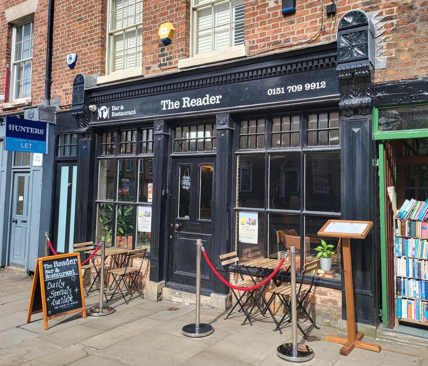 The Reader Bar and Restaurant Dining that makes a difference